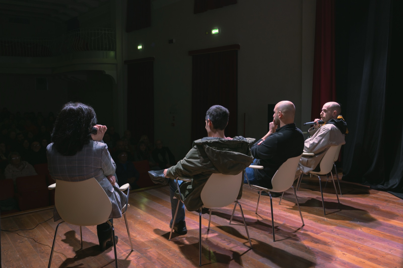 Il panel visto dalla prospettiva del pubblico