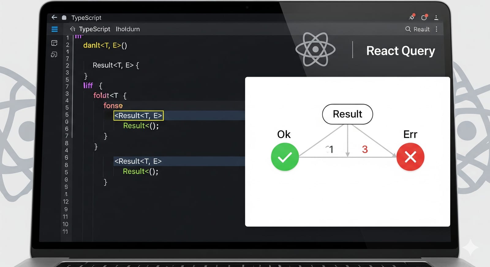 Result Pattern in TypeScript: guida pratica con React Query